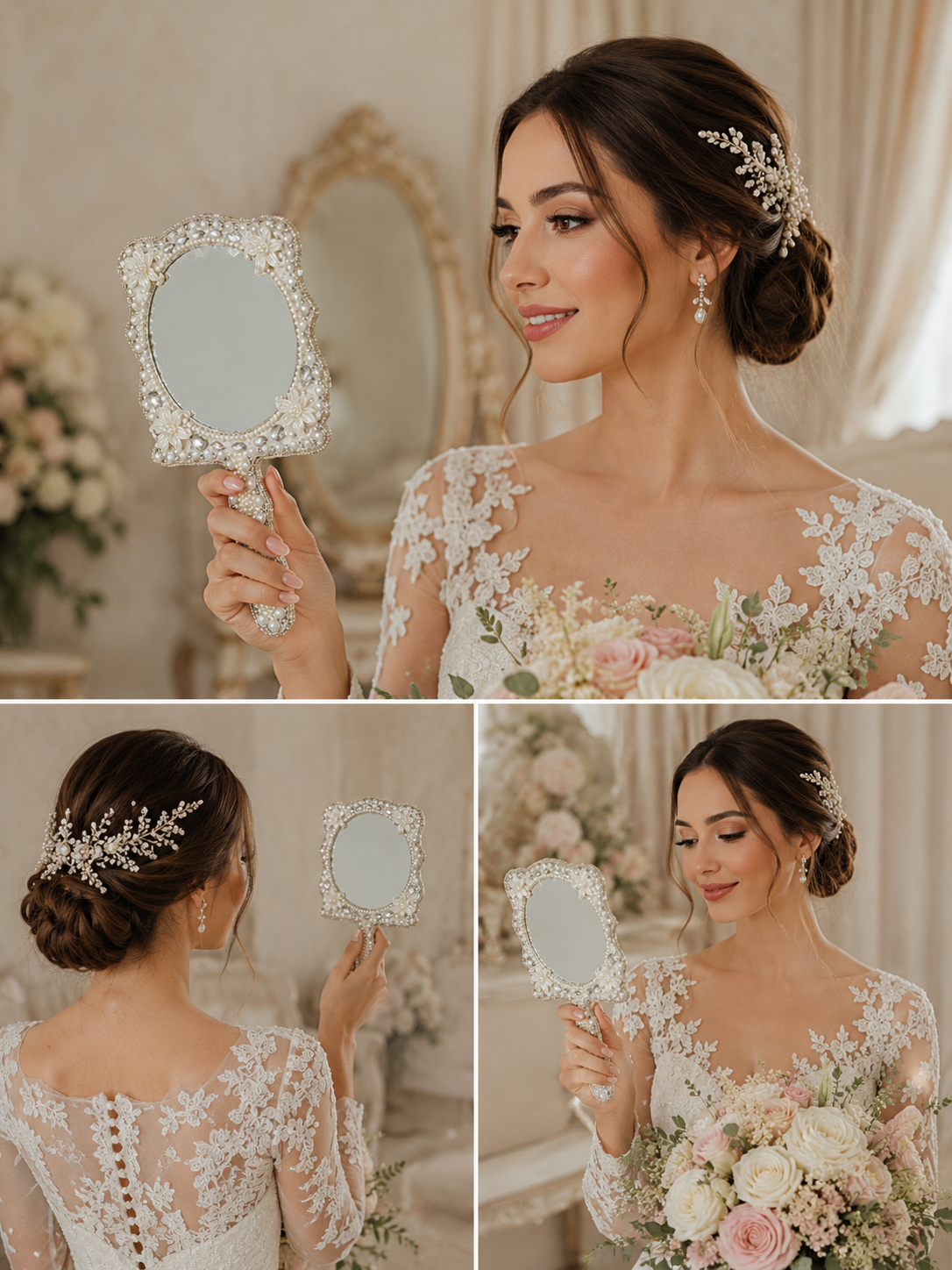 Lumière Grace™ Bridal Mirror