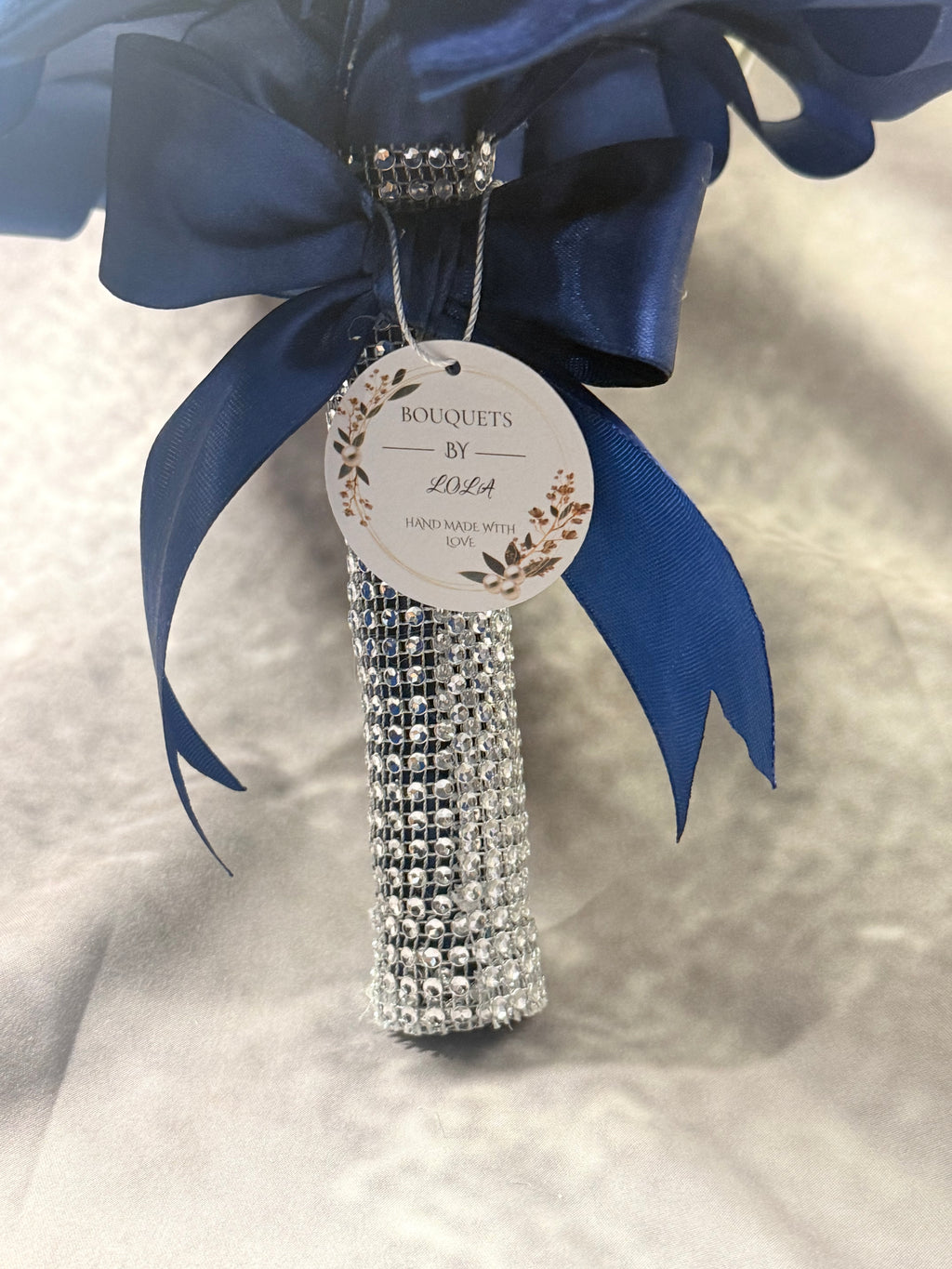 Luxury Navy Blue Bridal Bouquet